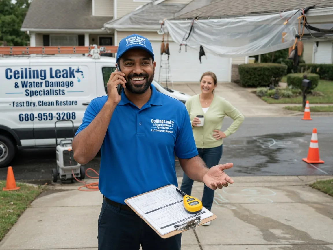 Ceiling Leak Cleanup Carmichaels, PA FAQs