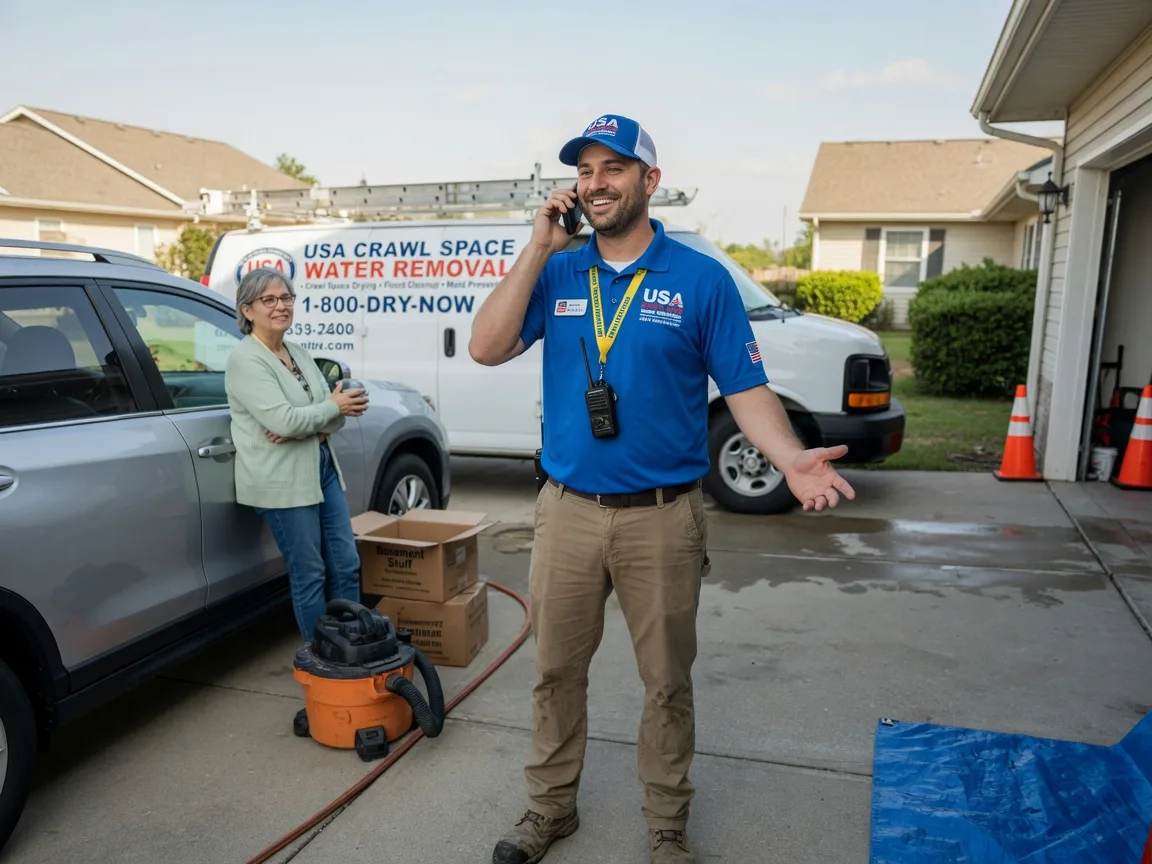 Crawl Space Water Removal Carmichaels, PA FAQs